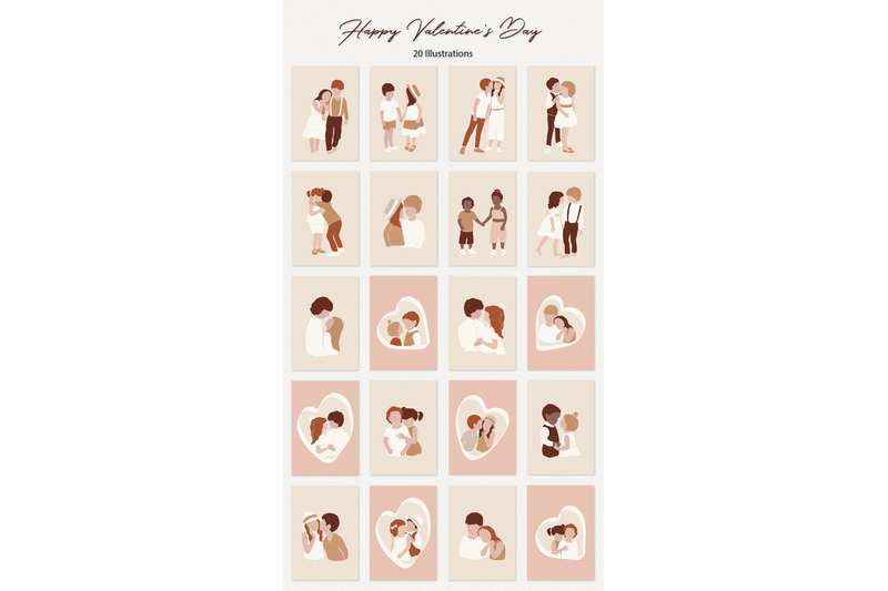 happy-valentines-day-illustration-set