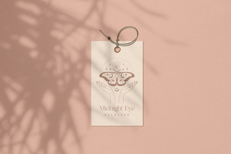 premade-mystic-butterfly-brand-logo-design-for-blog-or-small-business