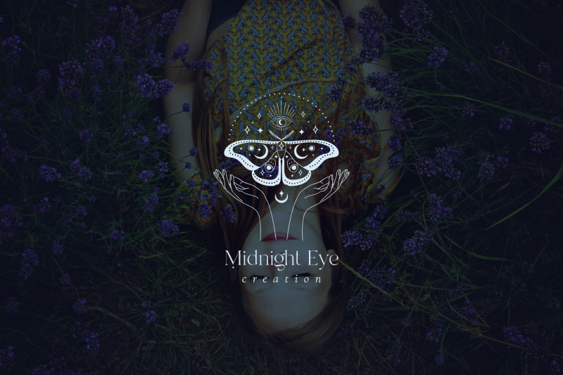 premade-mystic-butterfly-brand-logo-design-for-blog-or-small-business