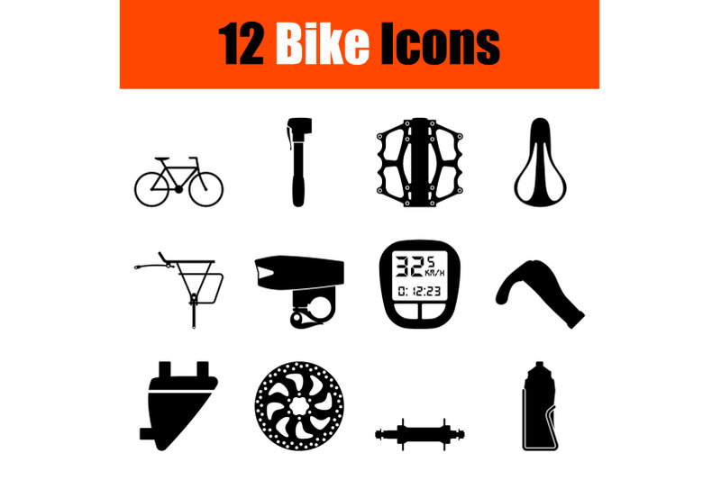 bike-icon-set