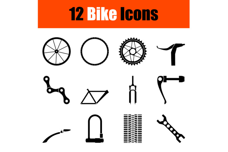 bike-icon-set