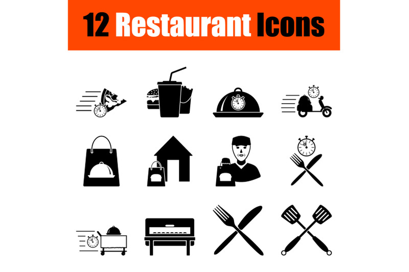 restaurant-icon-set