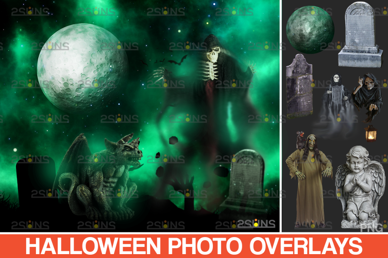 35-halloween-overlay-amp-ghost-clipart-photoshop-overlay-gravestones