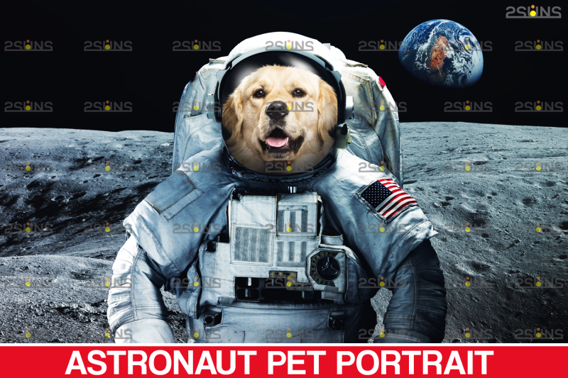 astronaut-pet-portrait-template-amp-digital-pet-art-pet-painting