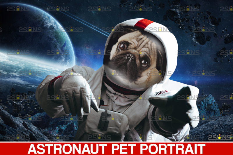 astronaut-pet-portrait-template-amp-digital-pet-art-pet-painting