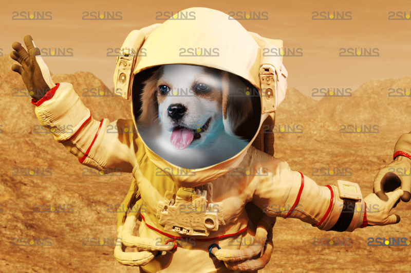 astronaut-pet-portrait-template-amp-digital-pet-art-pet-painting