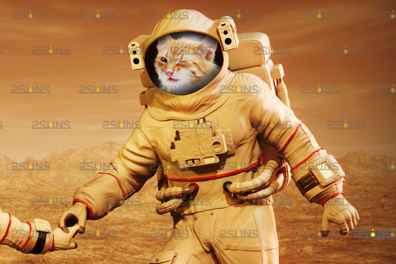 astronaut-pet-portrait-template-amp-digital-pet-art-pet-painting