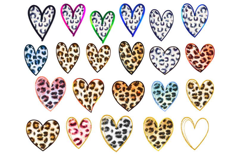 leopard-hearts-clipart-valentines-print-valentines-day