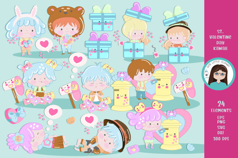 valentines-day-kawaii-clipart