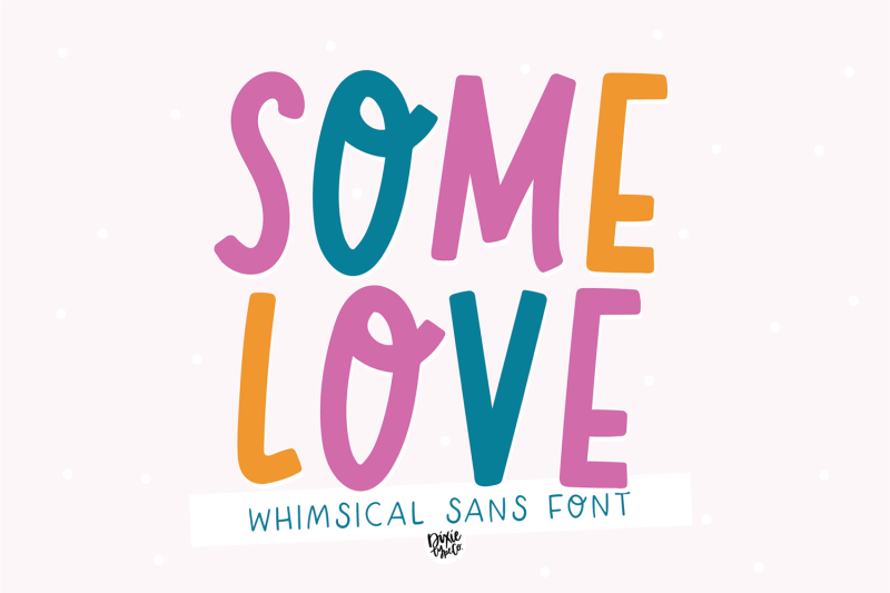 some-love-whimsical-display-font