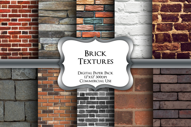 brick-textures-digital-paper-pack