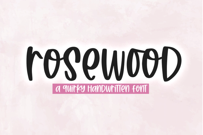 rosewood-quirky-handwritten-font