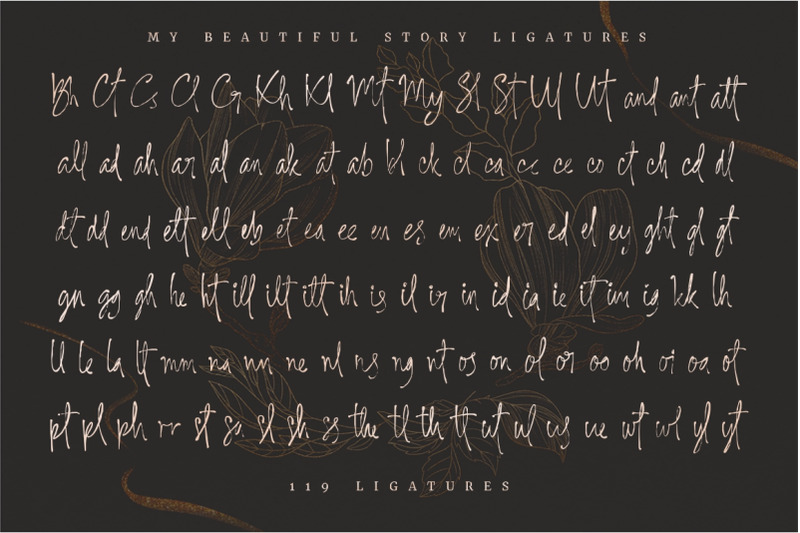 my-beautiful-story-stylish-font