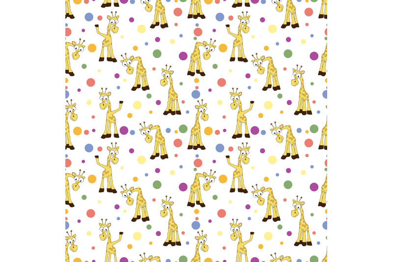 cute-giraffe-cartoon-pattern