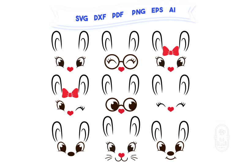 cute-bunny-faces-easter-svg-bundle-bunny-svg