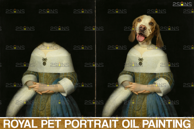 royal-pet-portrait-templates-vol-14-digital-pet-art-pet-painting
