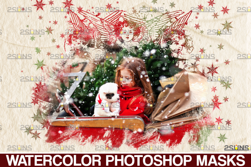 christmas-overlay-amp-watercolor-overlay-photoshop-overlay-watercolor