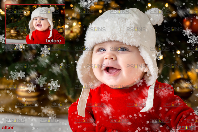 snow-overlay-amp-christmas-overlay-photoshop-overlay-gift-box-overlays