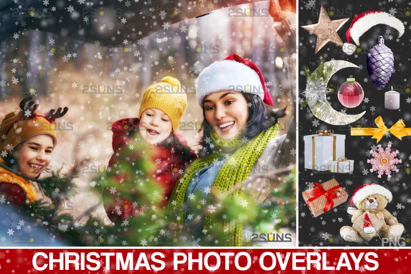 snow-overlay-amp-christmas-overlay-photoshop-overlay-gift-box-overlays