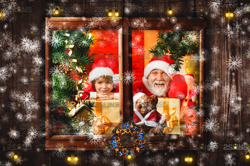 christmas-window-overlay-amp-christmas-overlay-photoshop-overlay