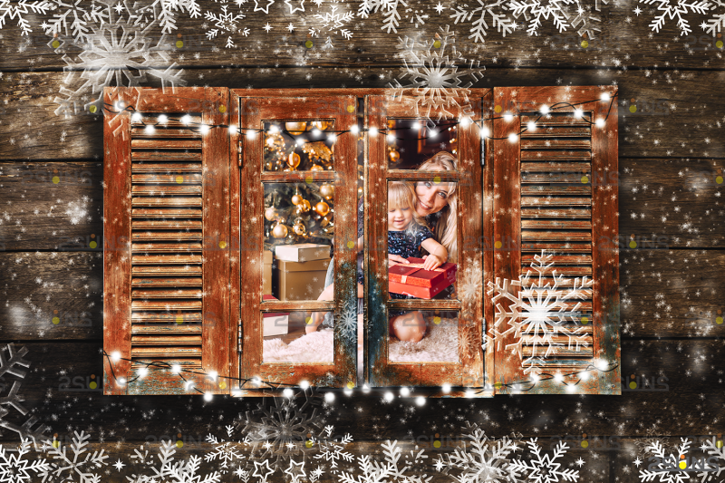 window-overlay-amp-christmas-overlay-photoshop-overlay-sparkler-frame