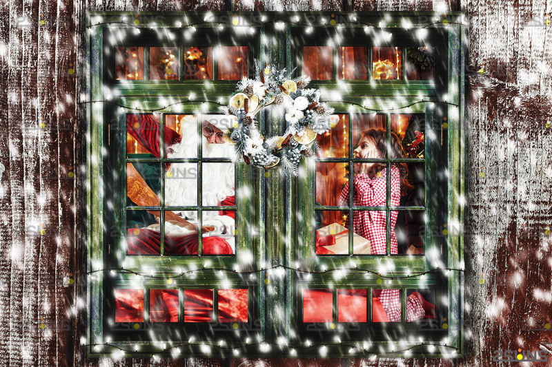 christmas-window-overlay-amp-christmas-overlay-photoshop-overlay