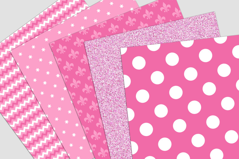 baby-pink-digital-paper-pack