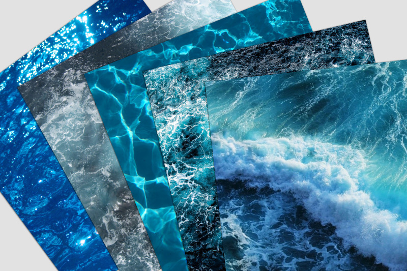 ocean-textures-digital-paper-pack