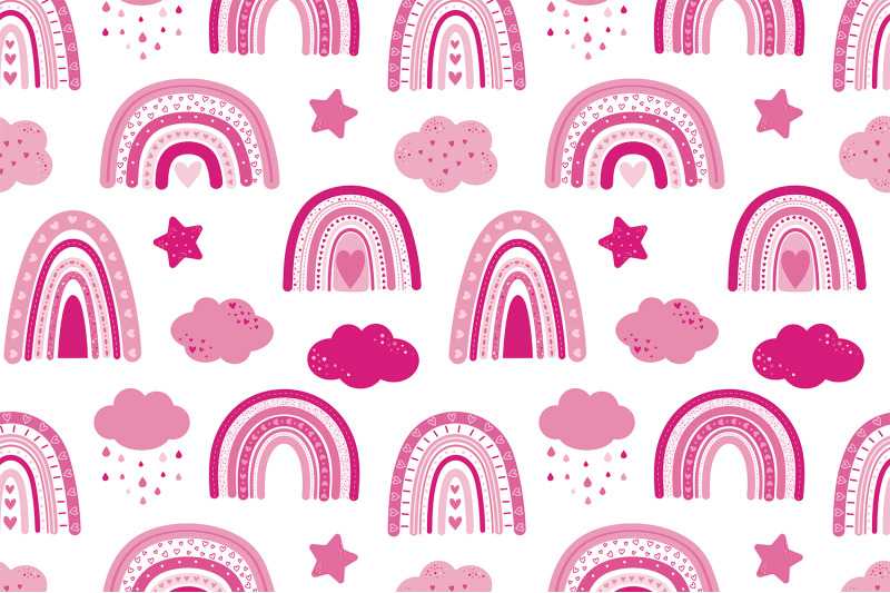 rainbow-pattern-valentine-039-s-day-pattern-rainbow-hearts-svg