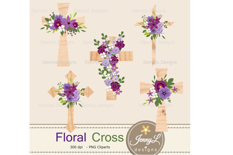 floral-cross-digital-papers-and-clipart