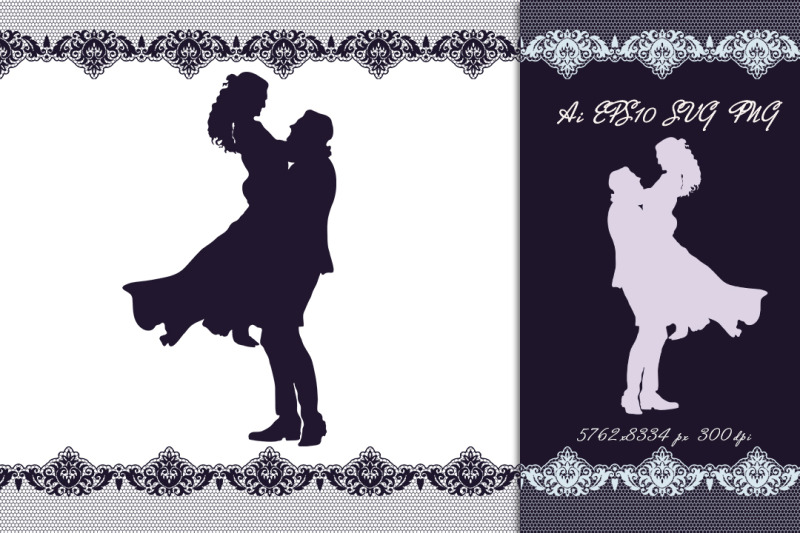 boy-and-girl-silhouette-svg