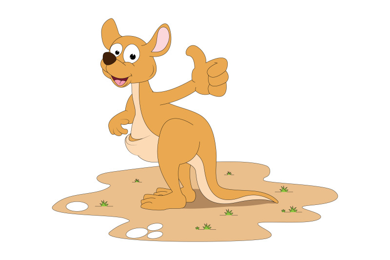 cute-kangaroo-animal-cartoon