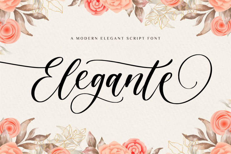 elegante-modern-elegant-font