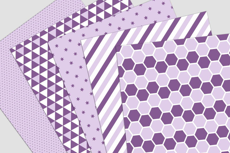 lavender-patterns-digital-paper-pack