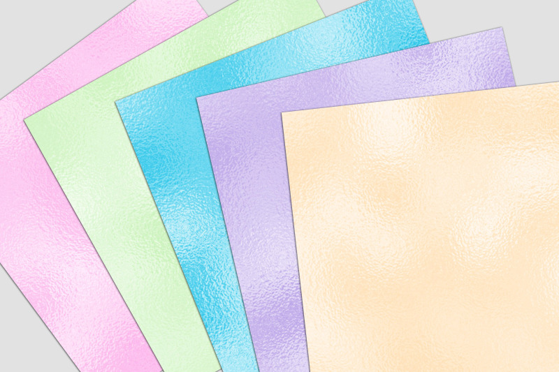 pastel-foils-digital-paper-pack