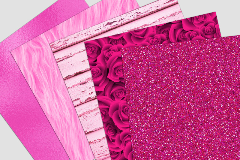 pretty-in-pink-digital-paper-pack