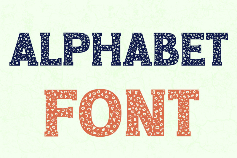 alphabet-and-letters-font