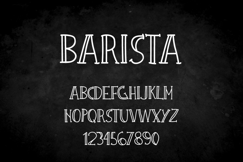 barista-urban-coffee-font