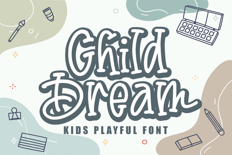 child-dream-cute-and-playful-font
