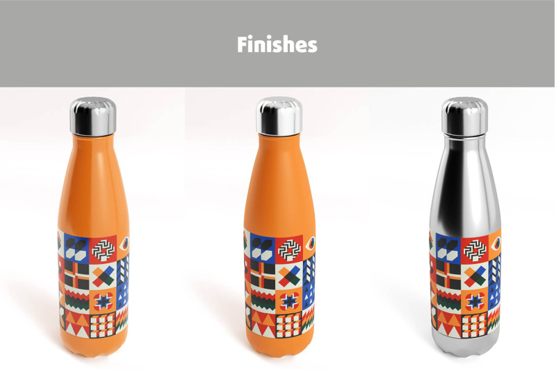 Download Stainless Steel Bottle Mock-Up By COLATUDO | TheHungryJPEG.com