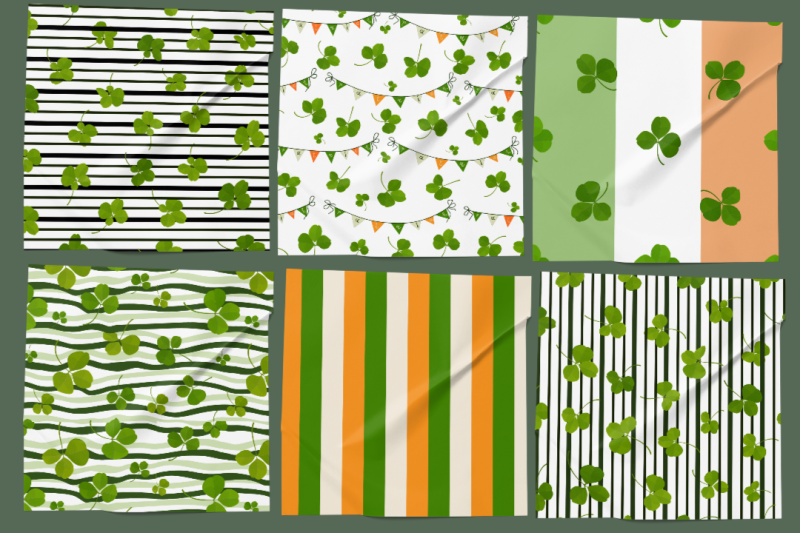 set-of-seamless-backgrounds-st-patrick-039-s-day