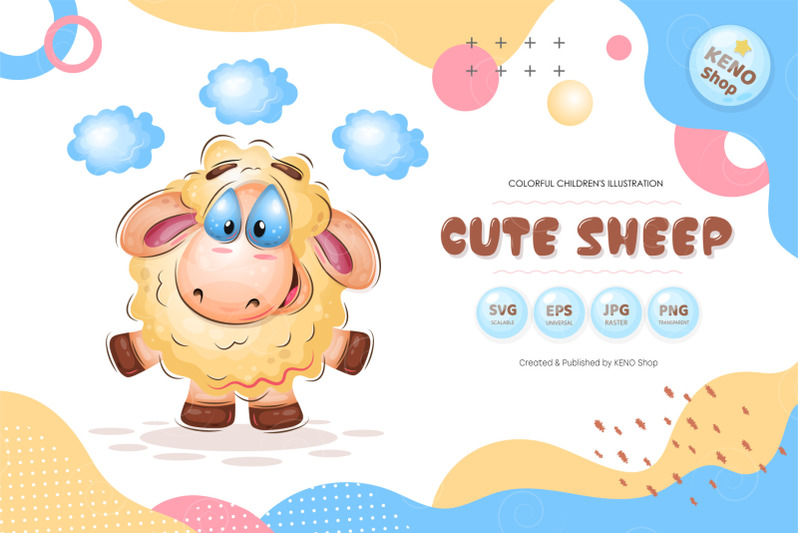 cute-cartoon-sheep