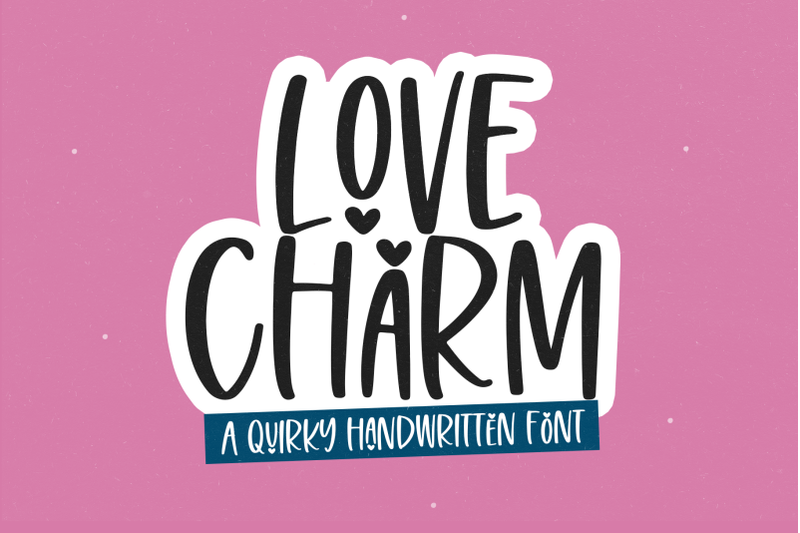 love-charm-quirky-handwritten-font
