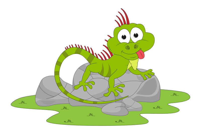 cute-iguana-animal-cartoon