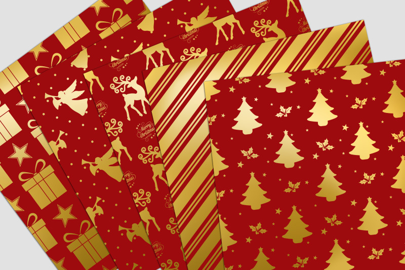 red-amp-gold-christmas-digital-paper-pack