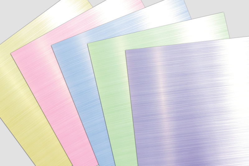 brushed-metal-digital-paper-pack