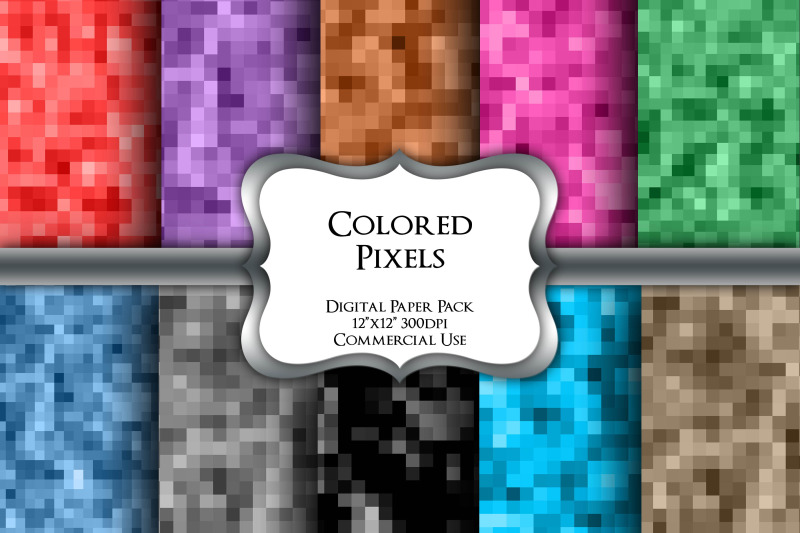 colored-pixels-digital-paper-pack