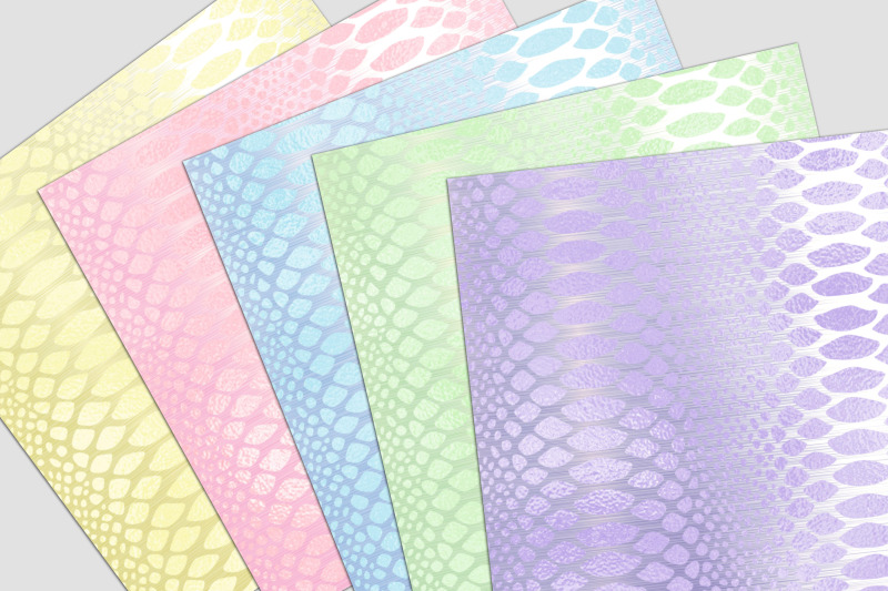 metallic-snakeskin-digital-paper-pack