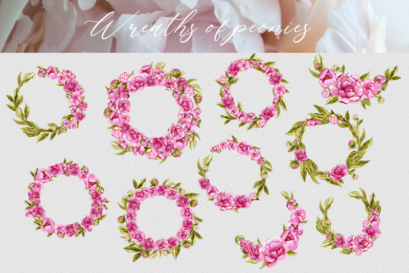 set-of-watercolor-floral-wreaths-png