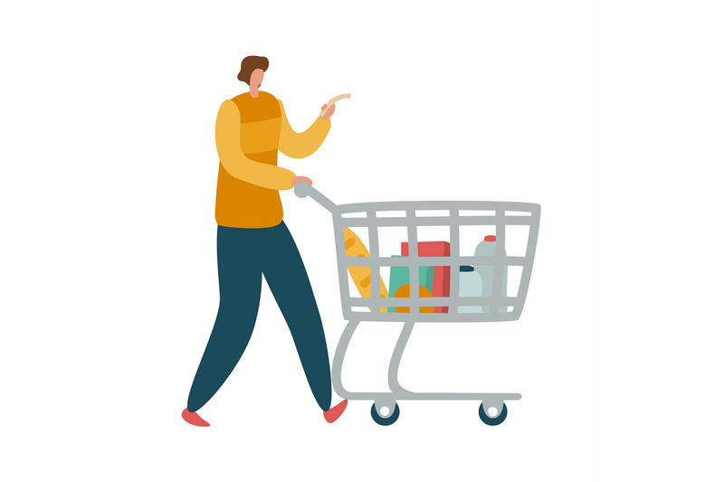 man-shopper-with-shopping-cart-male-character-with-trolley-full-of-pr